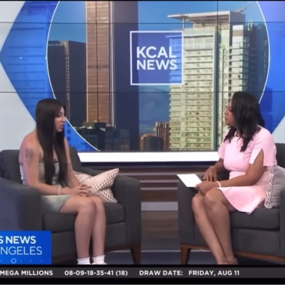 Pretty Little Thing Denim Dress US 6 - Picture 2 of 5